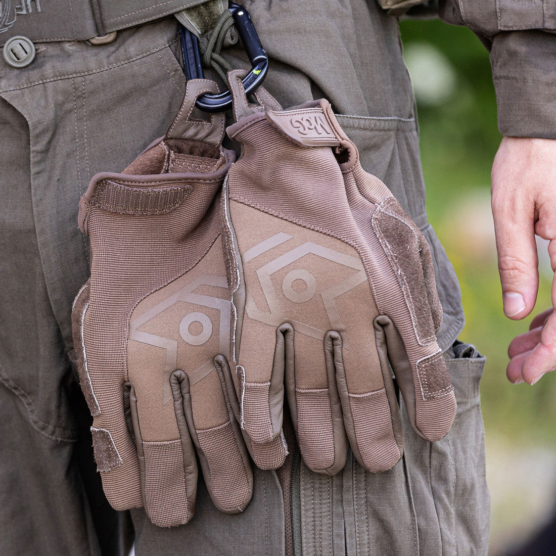 MoG Fast Rope Tactical Gloves - Coyote Brown
