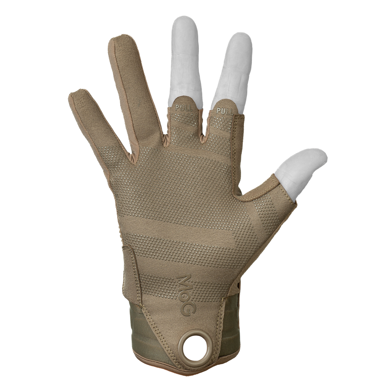 MoG Target High Abrasion Ergoshield Trivium Gloves - Coyote Brown
