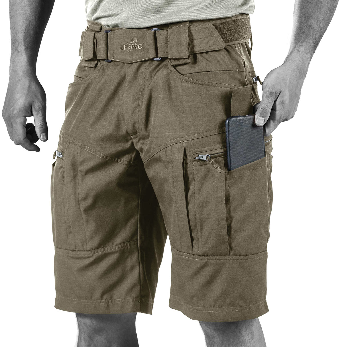 P-40 Tactical Shorts Gen.2 - Brown Grey