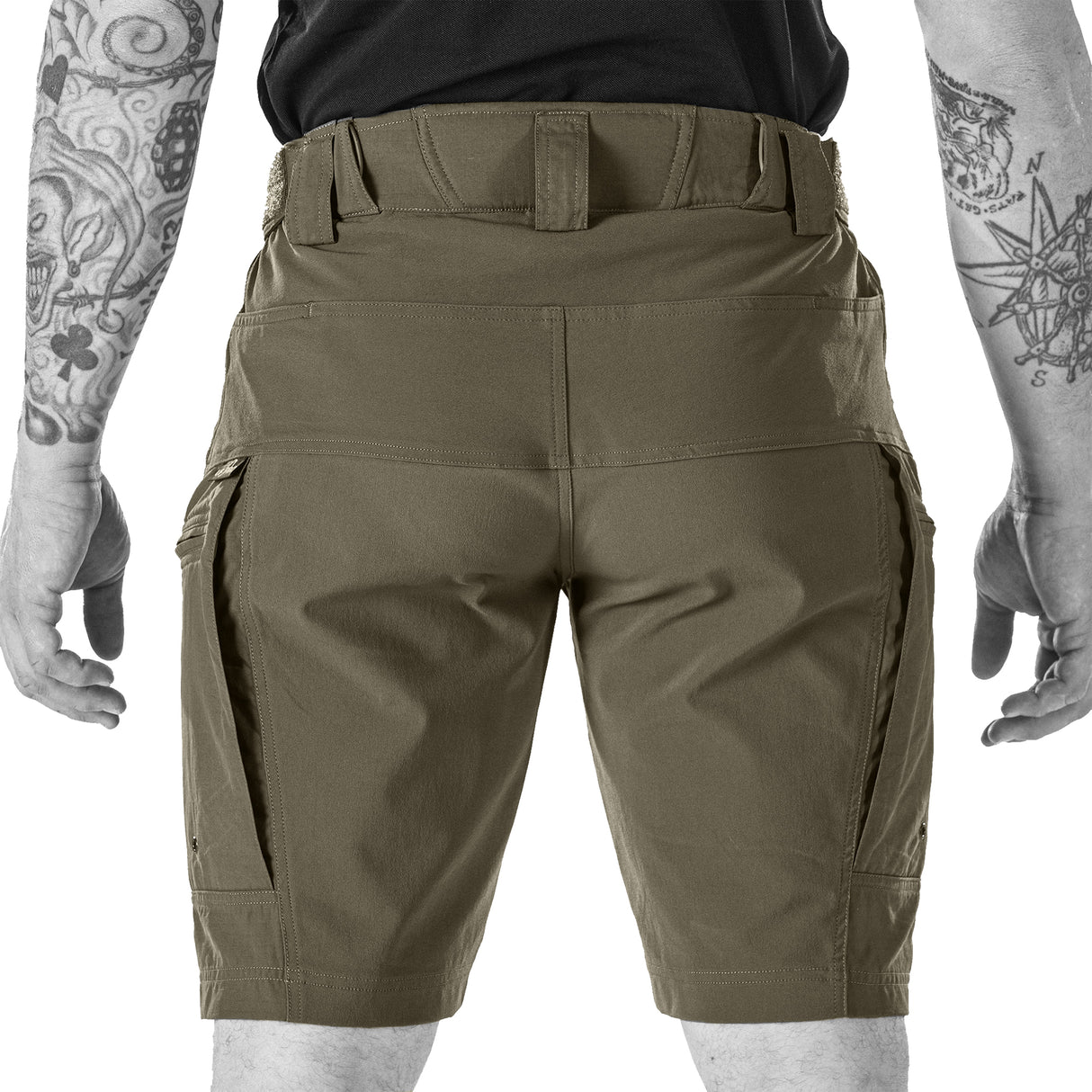 P-40 Ranger Tactical Shorts - Brown Grey