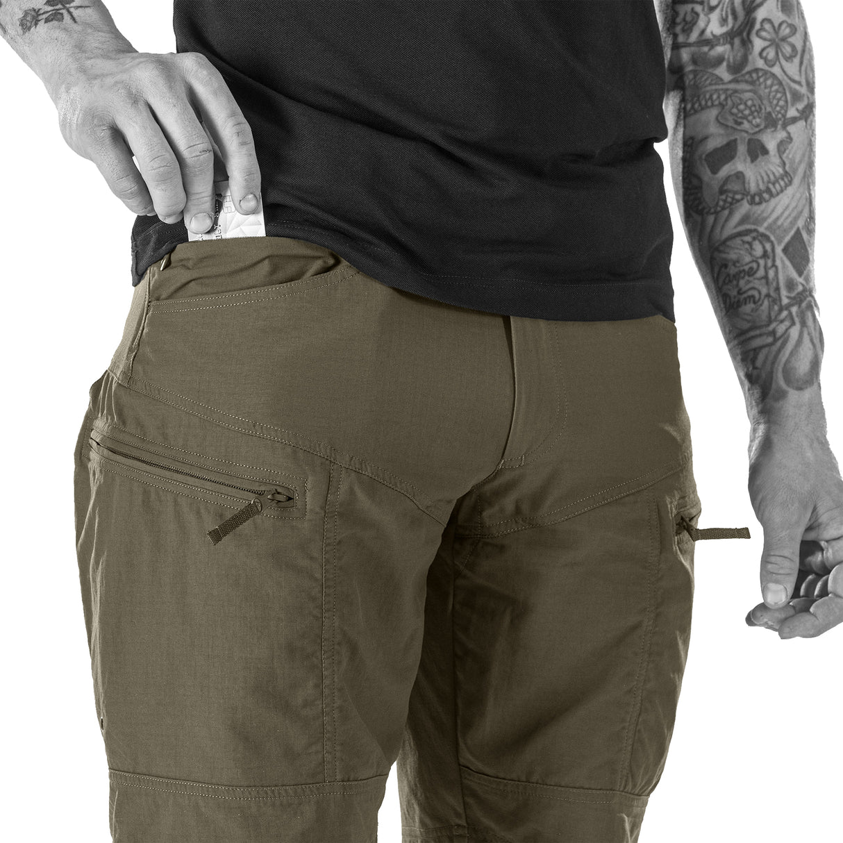 P-40 Ranger Tactical Shorts - Brown Grey