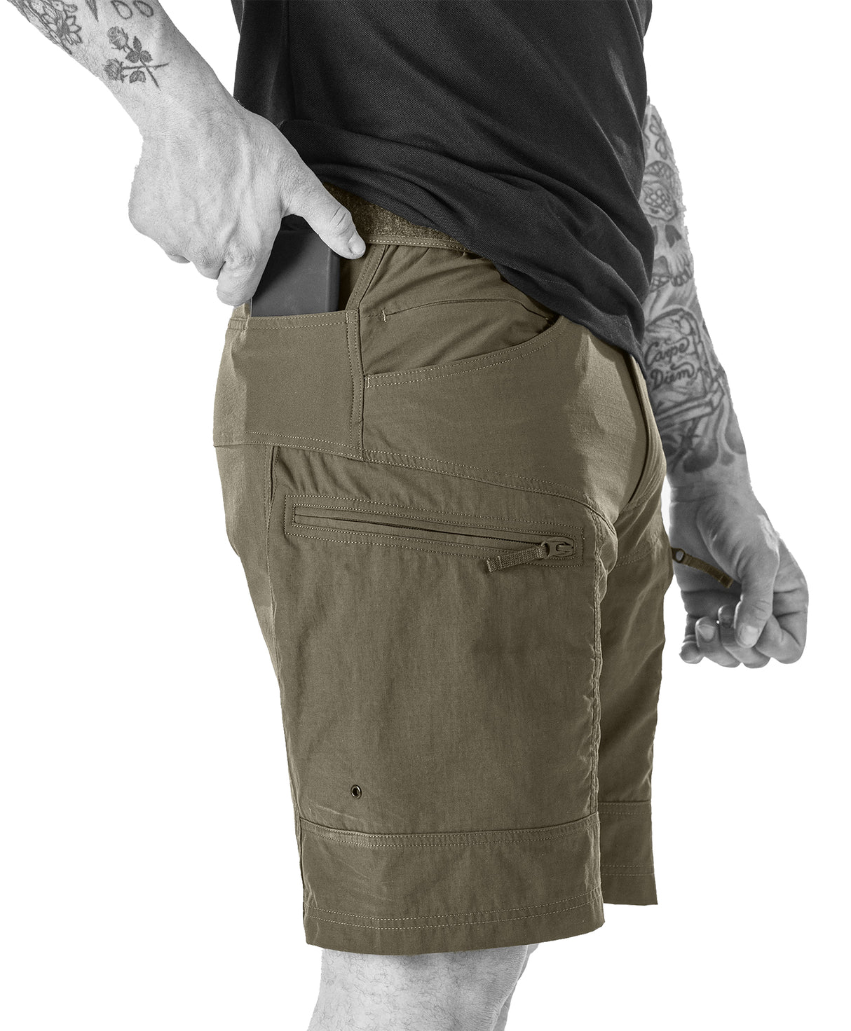 P-40 Ranger Tactical Shorts - Brown Grey