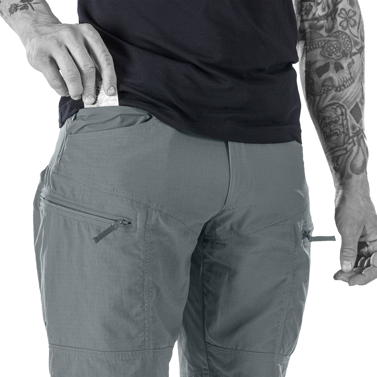 P-40 Ranger Tactical Shorts - Steel Grey