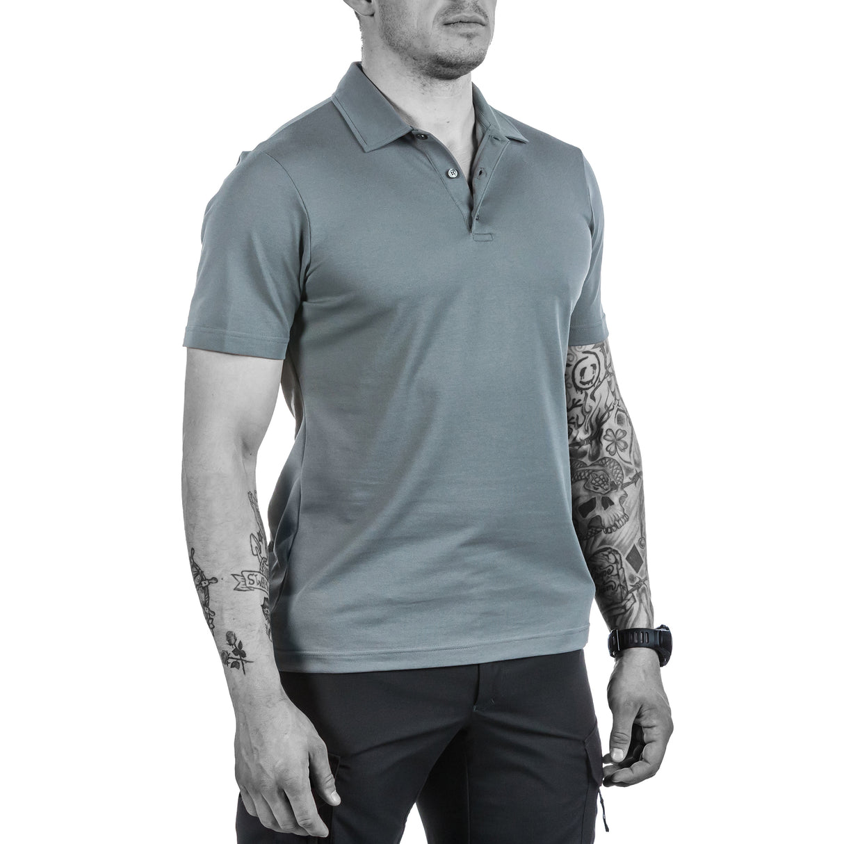 Polo Shirt Urban - Steel Grey