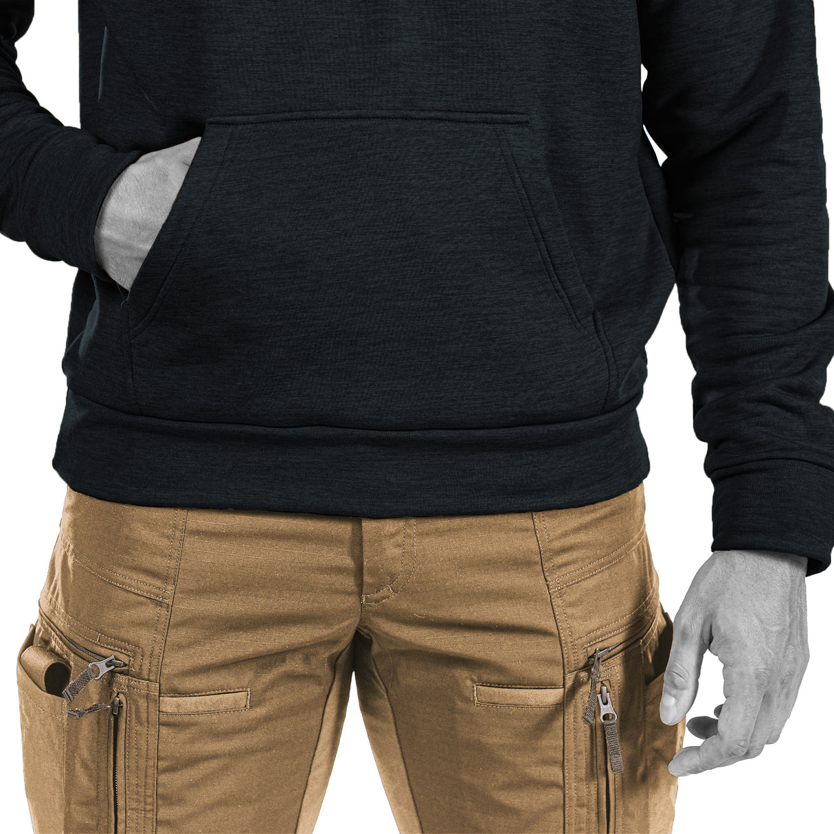 Hawk Raider Functional Hoodie - Black