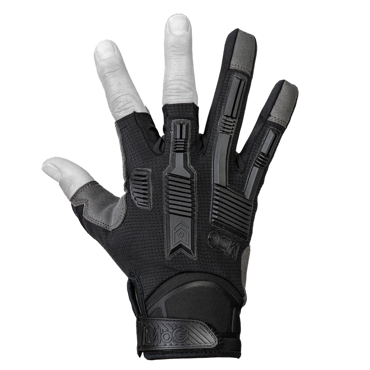 MoG Target High Abrasion Ergoshield Trivium Gloves - Black
