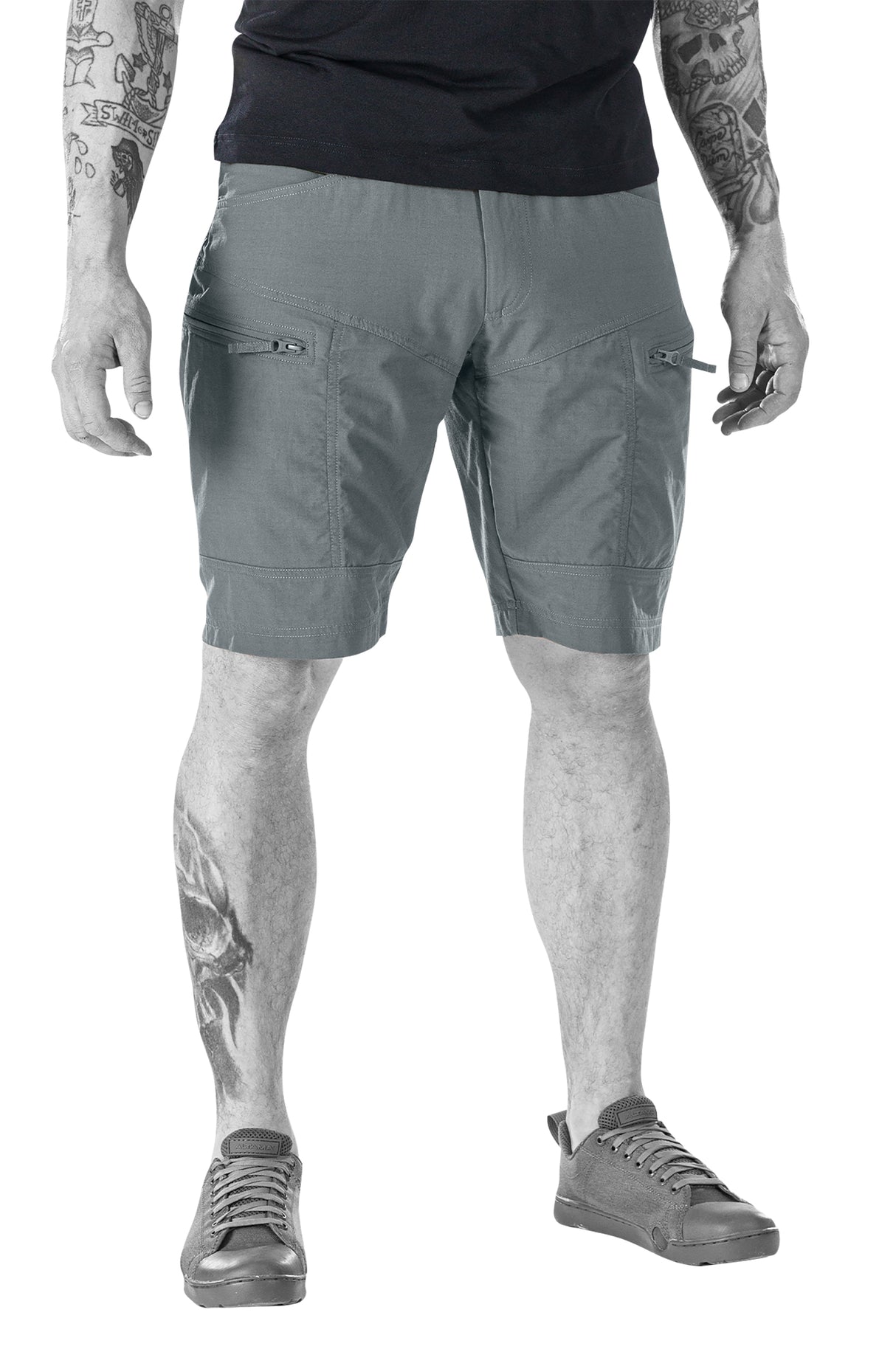 P-40 Ranger Tactical Shorts - Steel Grey