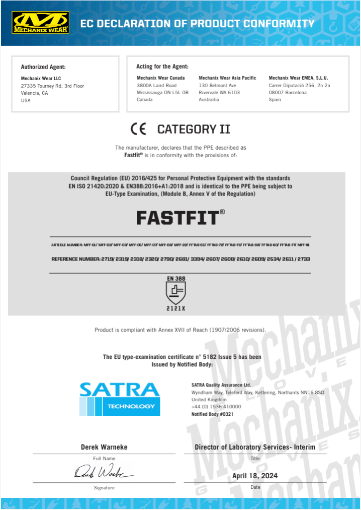 Mechanix Fastfit Lady Glove - Covert