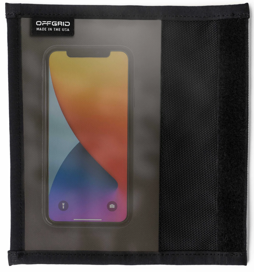 Offgrid Utility Faraday Mobile Sleeve with Small Window