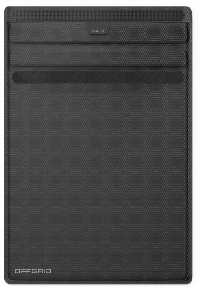OffGrid Premium Faraday Bag, Tablet - Black