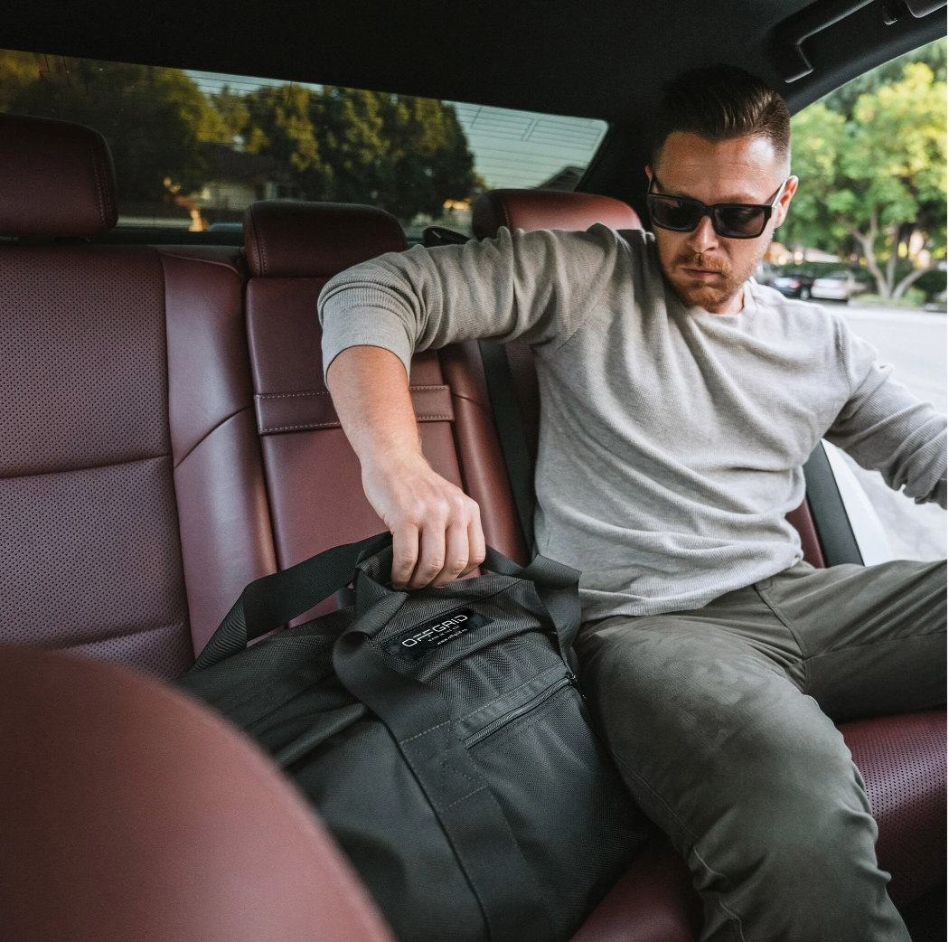 OffGrid Faraday Utility Duffel Bag (35L). Large - Black