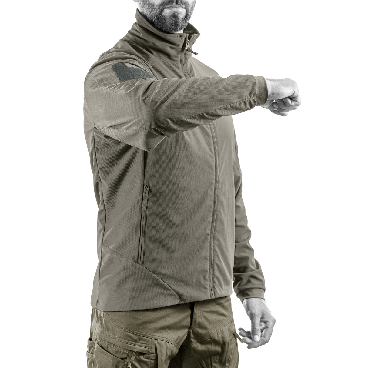Hunter FZ Gen.3 Tactical Softshell Jacket - Brown Grey