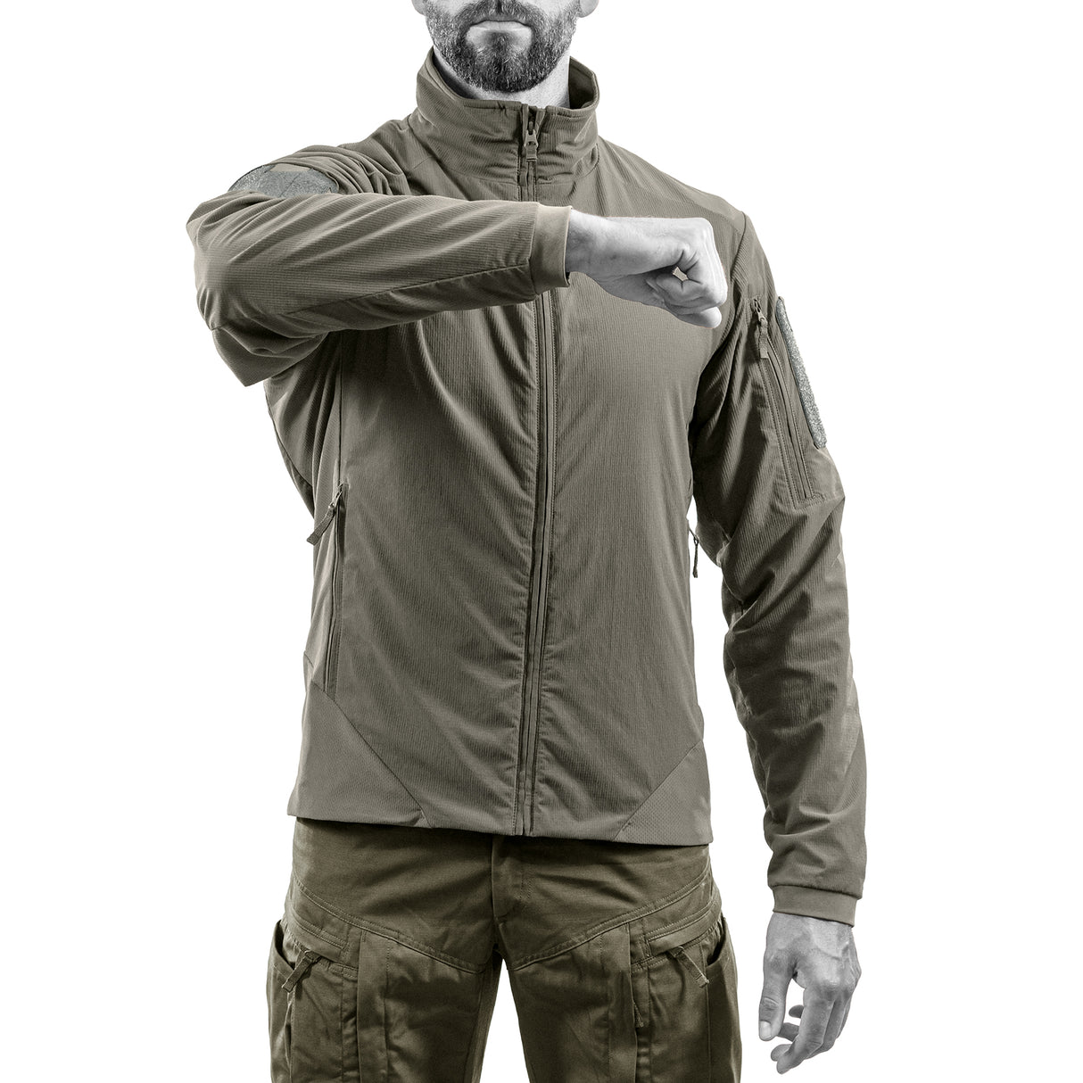 Hunter FZ Gen.3 Tactical Softshell Jacket - Brown Grey