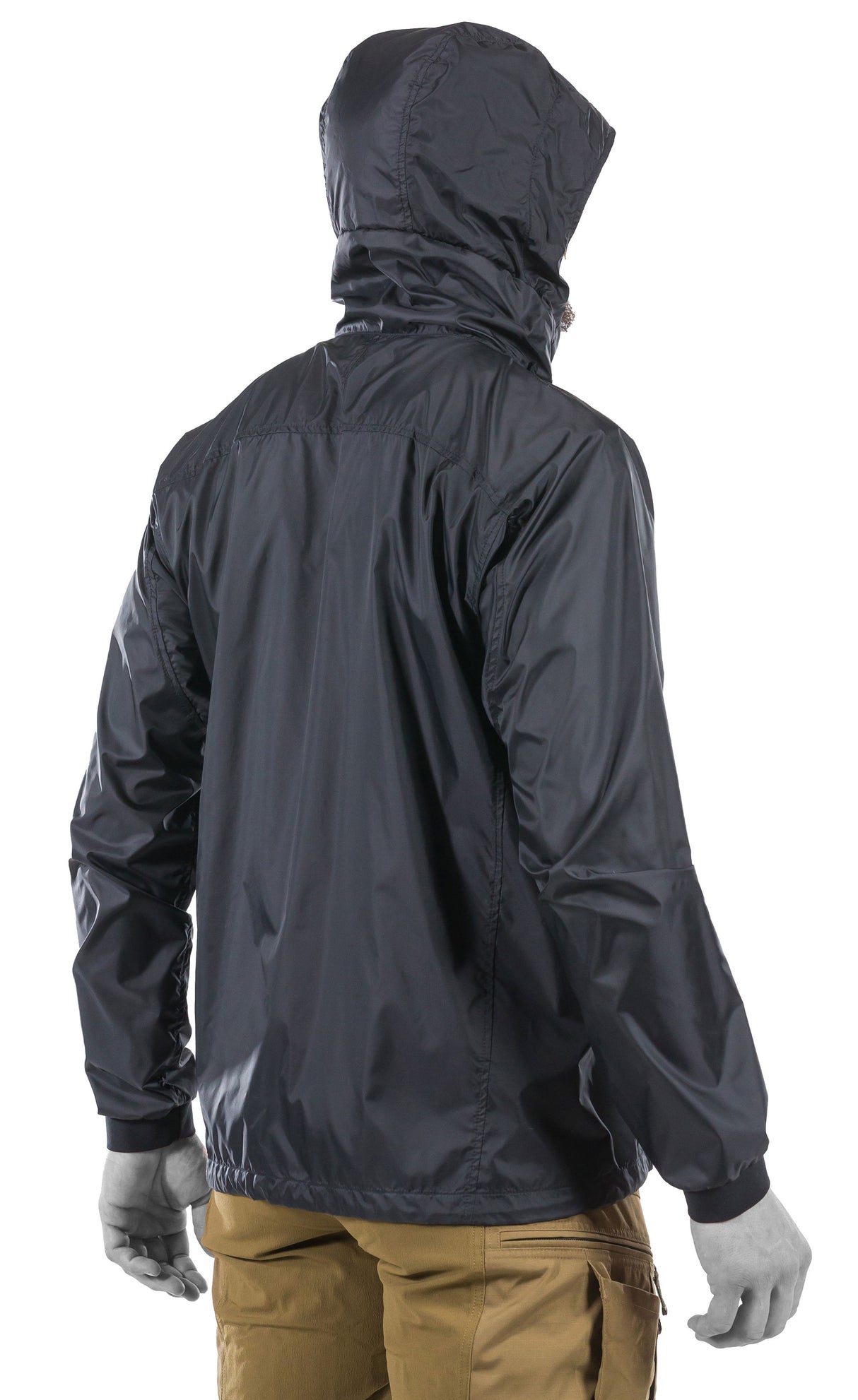 Storm Chaser Windbreaker Jacket Black