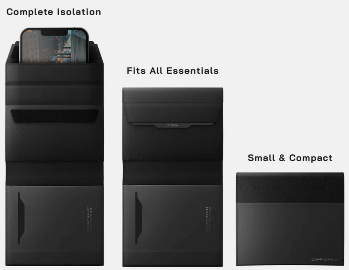 OffGrid Faraday Switch Wallet