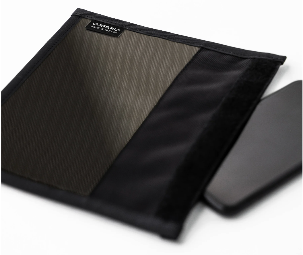 Offgrid Utility Faraday Mobile Sleeve with Small Window