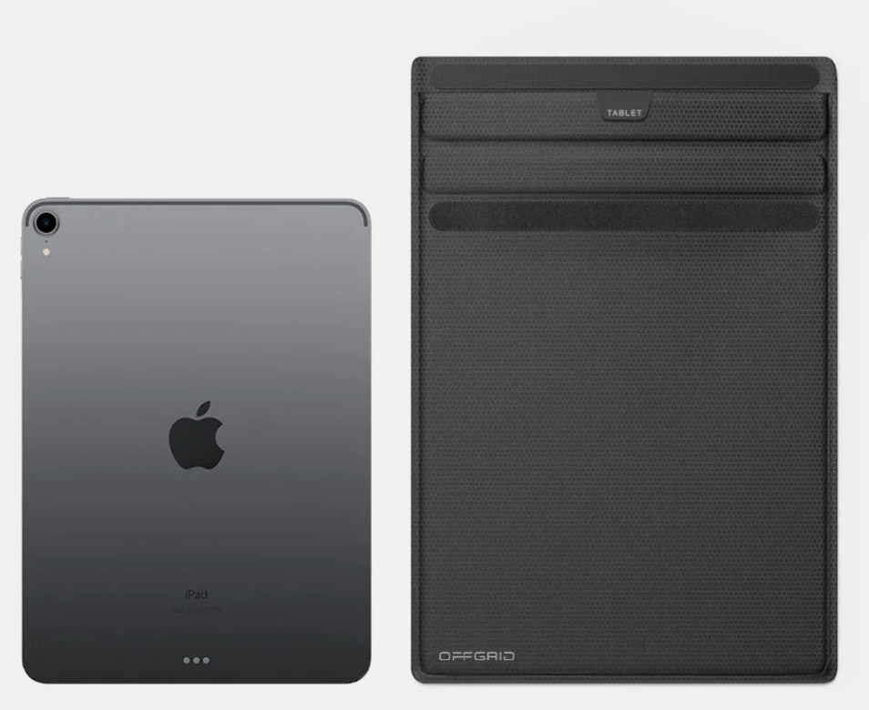 OffGrid Premium Faraday Bag, Tablet - Black