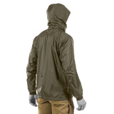 Storm Chaser Windbreaker Jacket - Brown Grey