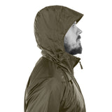 Storm Chaser Windbreaker Jacket - Brown Grey